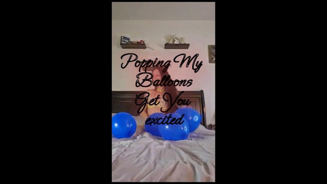 Popping Balloons Between My Thighs