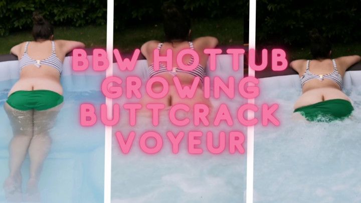 Hottub Buttcrack Voyeur