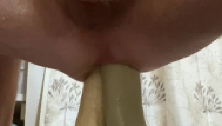 Double anal dildos compilation