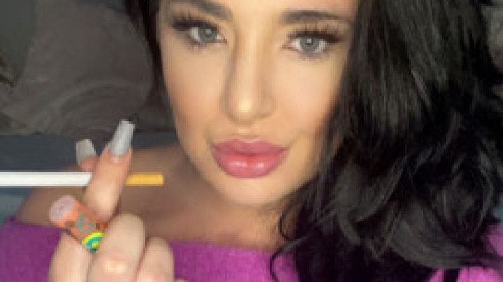 Smoking Brunette Barbie