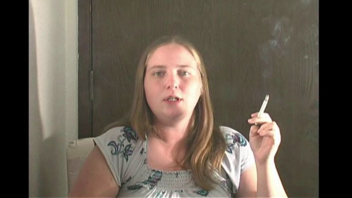 Brandy Chubby 22 Yr Old SFW Non-Nude Smoking Clip 4