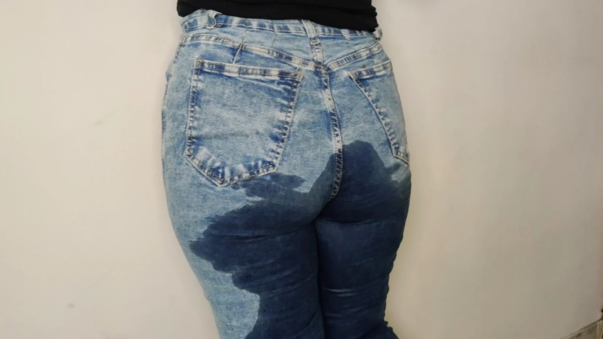 Very wet jeans