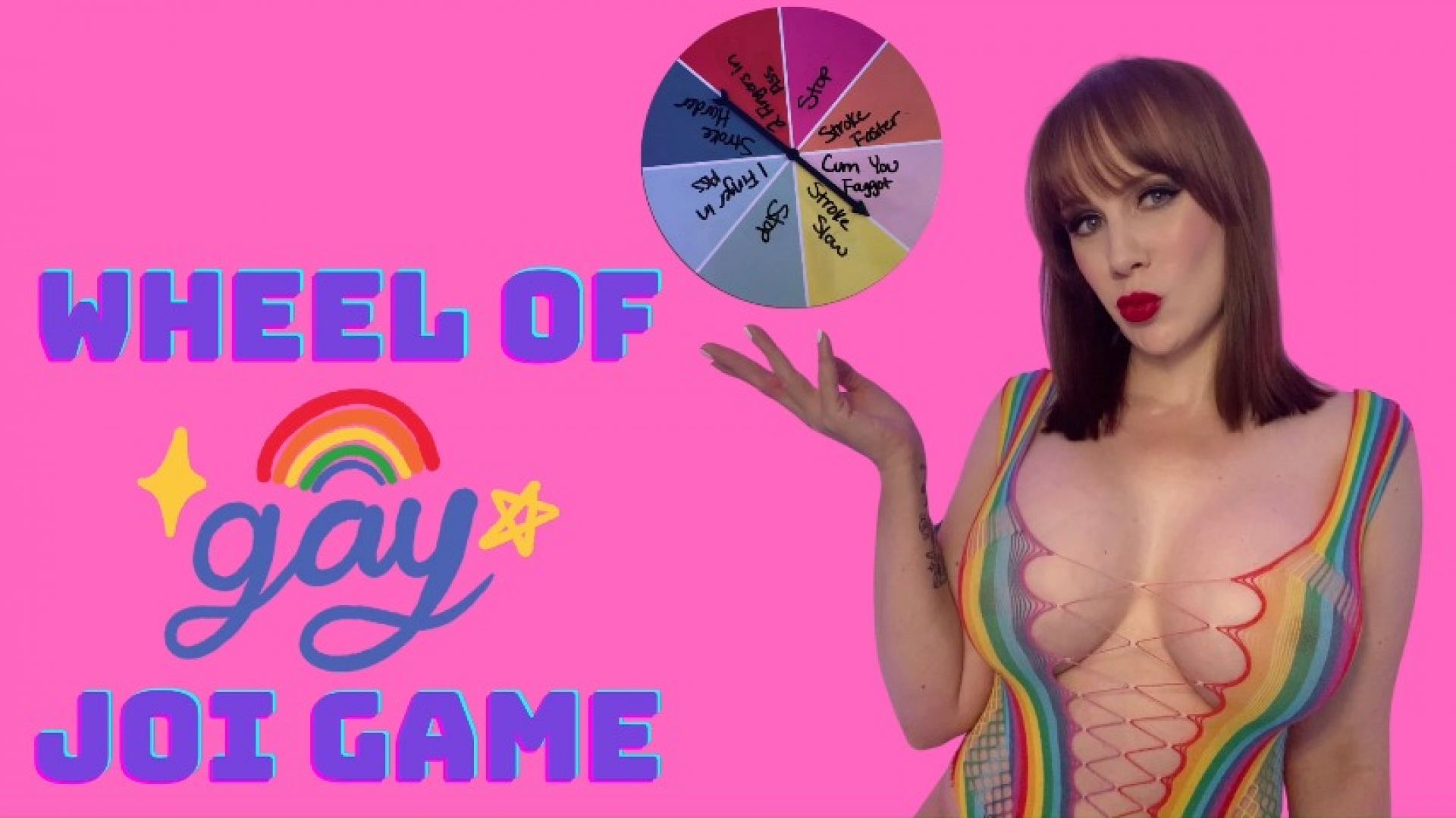 Wheel Of Gay JOI Game