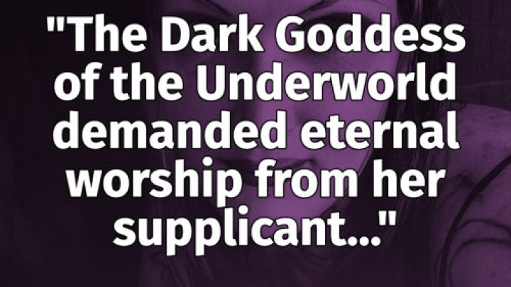 The Dark Goddess... | AUDIO-only