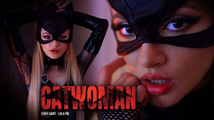 Catwoman Cosplay Sex &amp; Facial - Lola Fae x Chris Saint