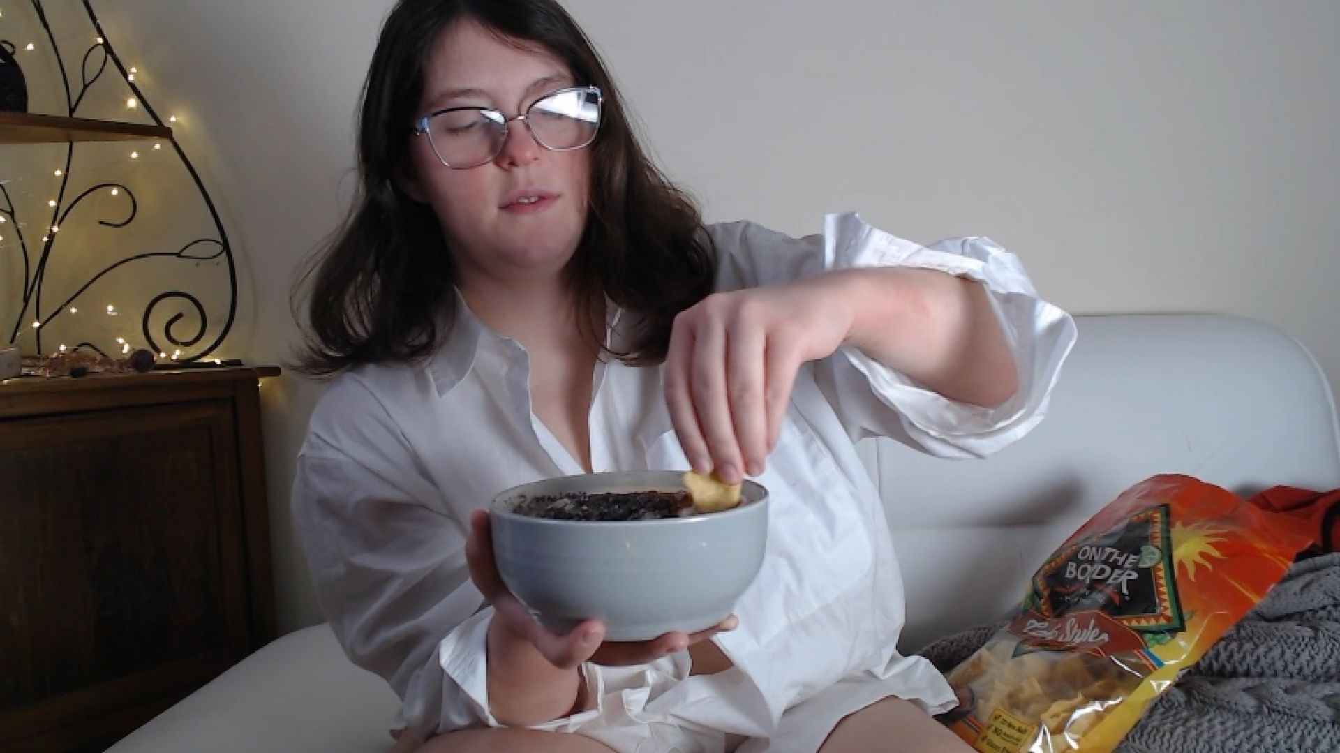 Mukbang with Gassy Aftermath