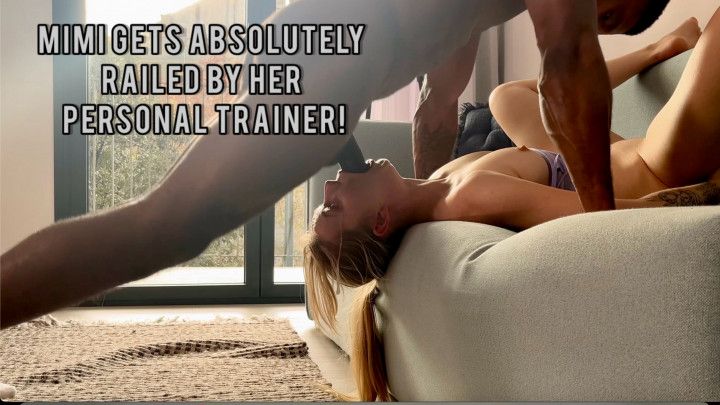 Mimi Gets fucked by her Personal Trainer