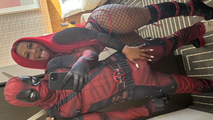 I BEAT DEADPOOL UP WITH THIS PUSSY