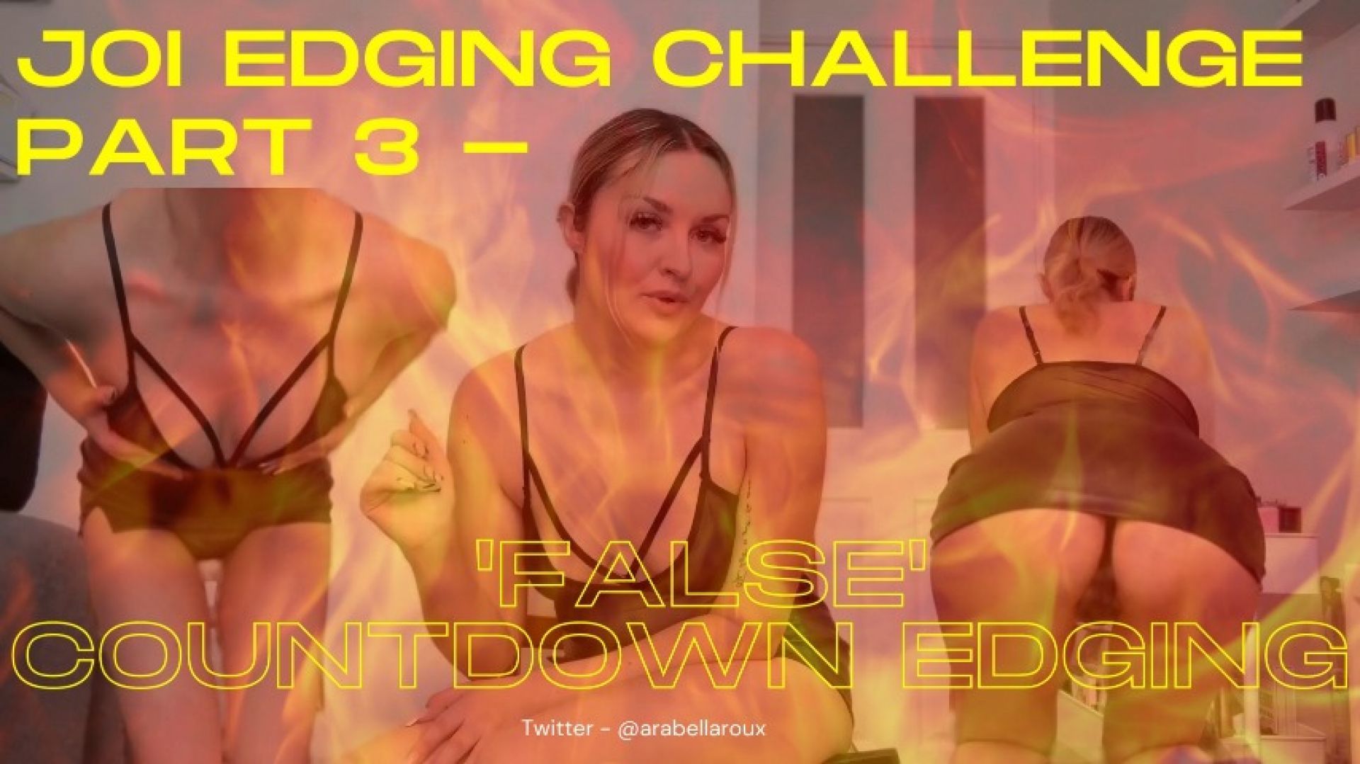 JOI Edging Challenge Part 3 - 'False' Countdown Edging