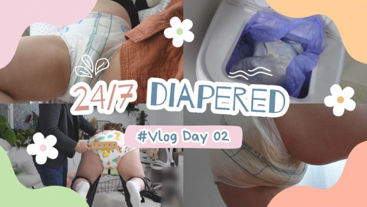 24/7 Vlog | Day 2 - embarrassing moment, diapers &amp; spanking