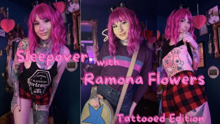 Spend the Night w/ Ramona Flowers + Creampie