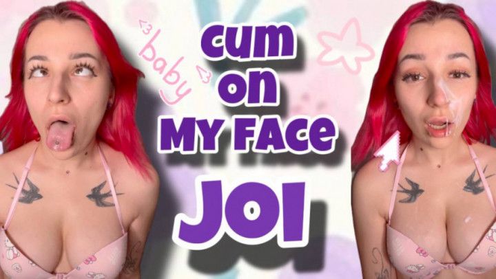 AHEGAO JOI | CUM ON MY FACE