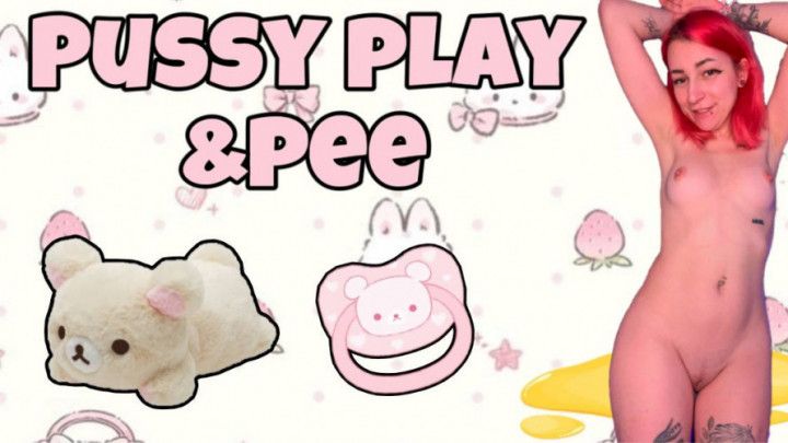 PUSSY PLAY AND PEE