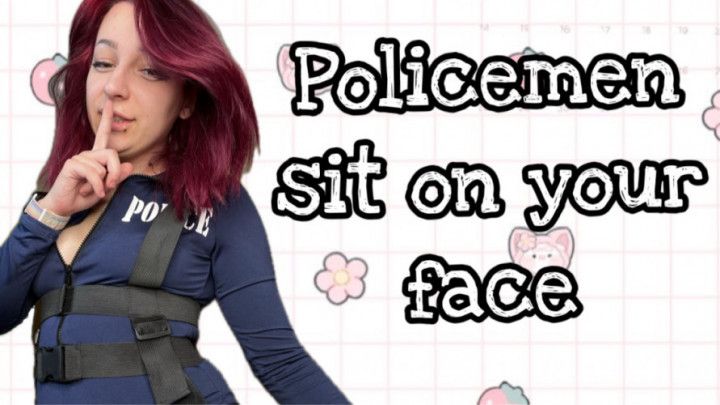 ROLEPLAY POLICE OFFICER SIT ON YOUR FACE