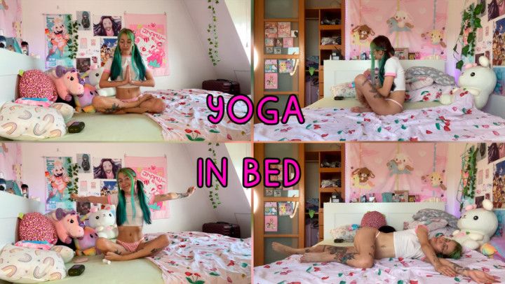 YOGA IN BED 2 CAMERAS FREE