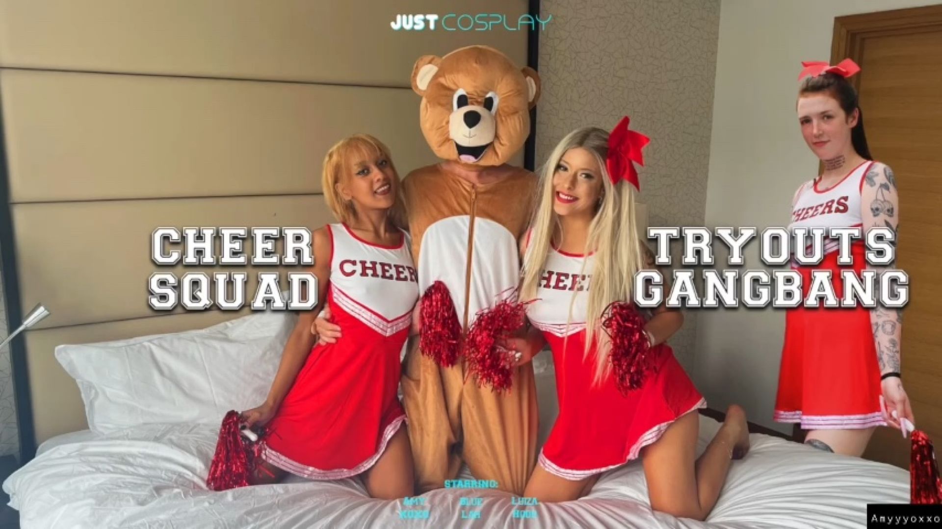 Cheerleader gangbang Part 1