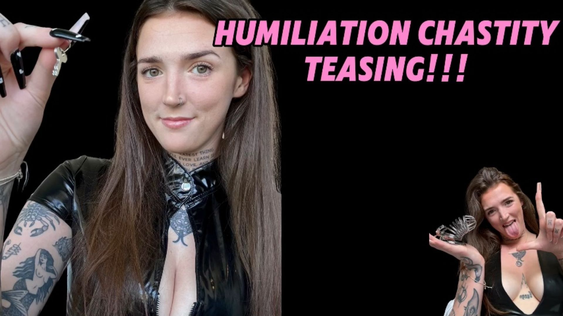 Humiliation chastity teasing