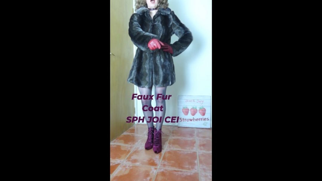 Faux fur coat SPH JOI CEI