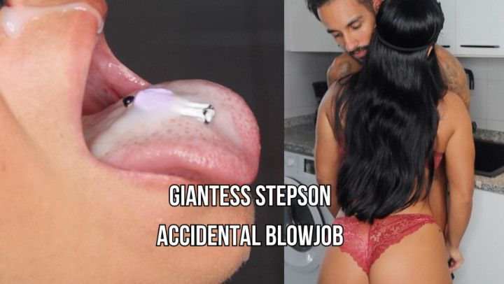 Stepson blowjob accident | Giantess POV - Lalo Cortez and Va