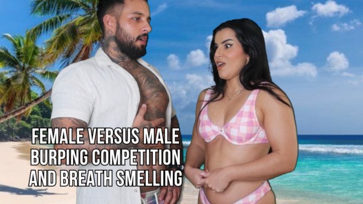 Burping competition and breath smelling - Lalo Cortez and Va