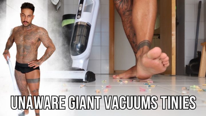 Unaware giant vacuums tinies - Lalo Cortez