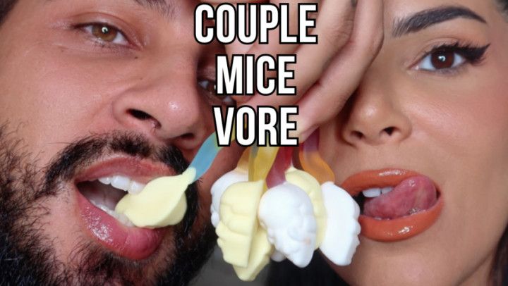 Couple mice vore and endo reverse view - Lalo Cortez and Van