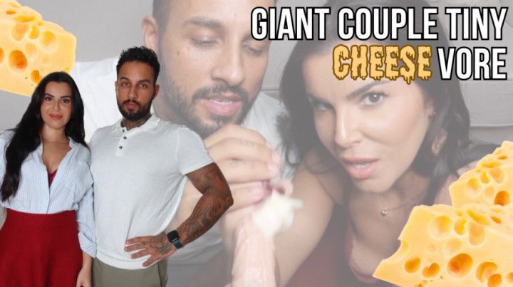 Giant couple tiny cheese vore - Lalo Cortez and Vanessa