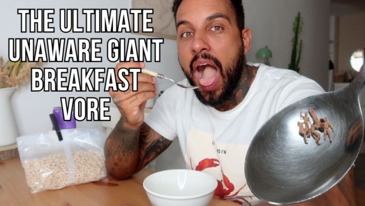 The ULTIMATE unaware giant breakfast vore - Lalo Cortez