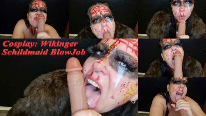 Cosplay, Viking Shieldmaiden BlowJob