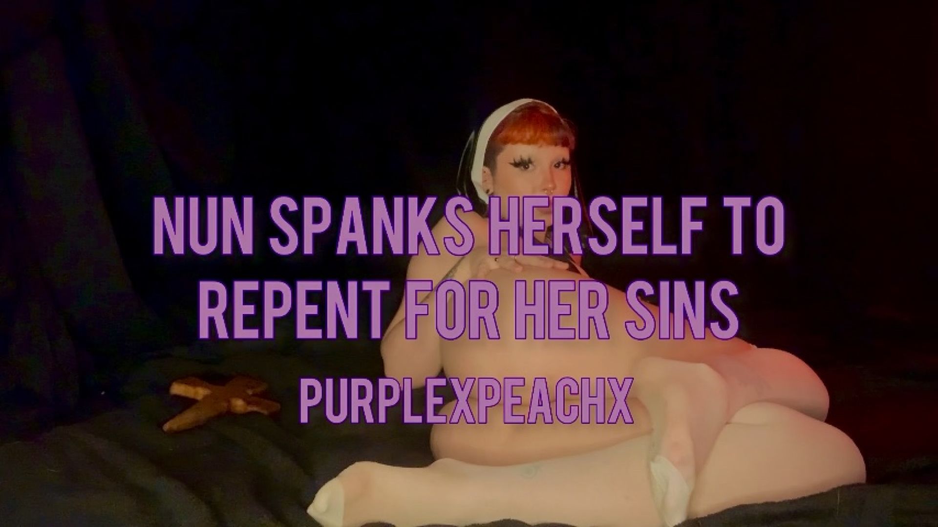 Nun Spanks Herself to Repent for Her Sins
