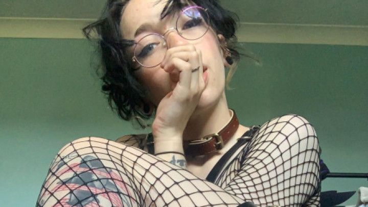 cheeky cocktease fishnet slut