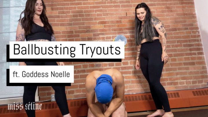 Ballbusting Tryouts | First Timer Gets Put To The Test