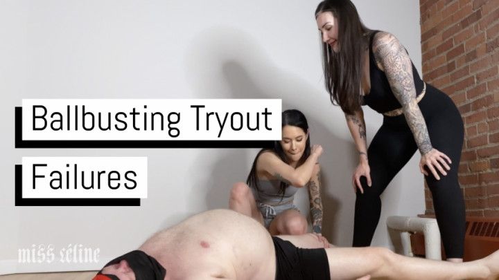 Ballbusting Tryout Failures | First Timers Couldn't Take It