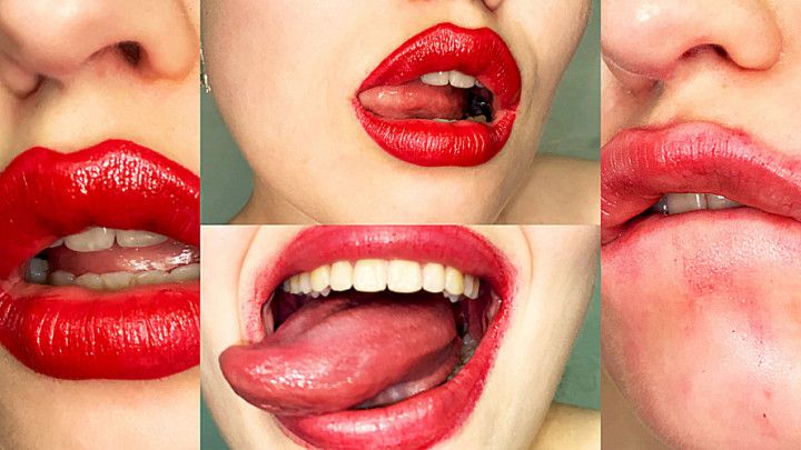 Natural Lips Eat Lipstick 4K