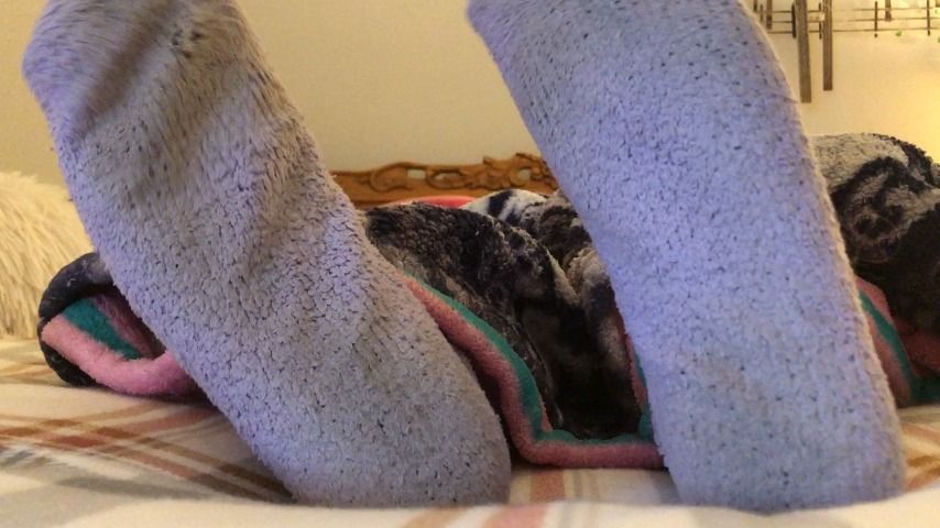 Wiggling My Feet in Fuzzy Socks