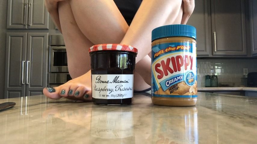 Making a PB&amp;J Sandwich with My Feet