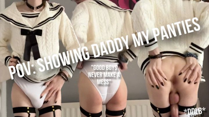 POV: Showing Daddy My Panties! [Femboy