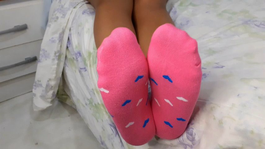 Do you like my pink socks