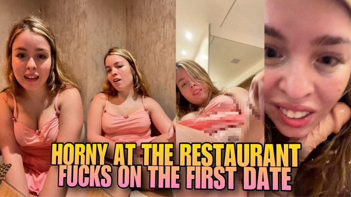 DINNER DATE TURNS INTO HAVING SEX ON THE 1ST DATE