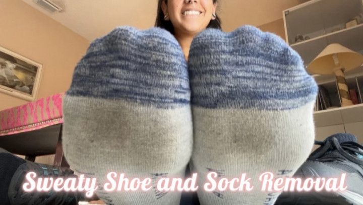 Sweaty Shoe and Sock Removal