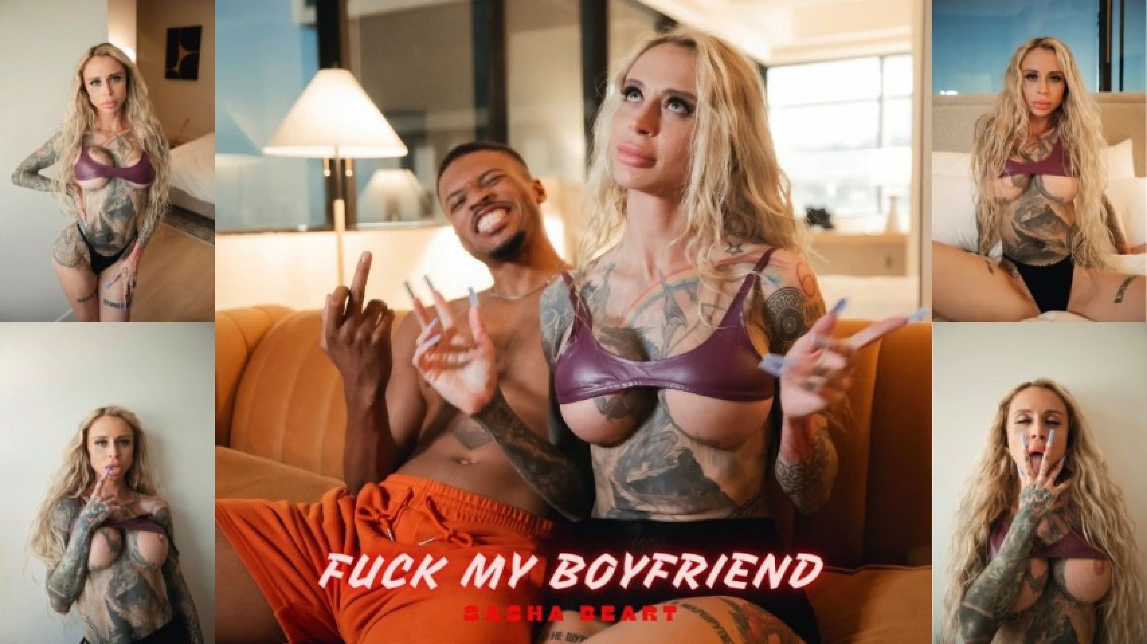 FMBF FT. SASHA BEART SLUTTY RUSSIAN CHEATING GF 5 MIN SHORT