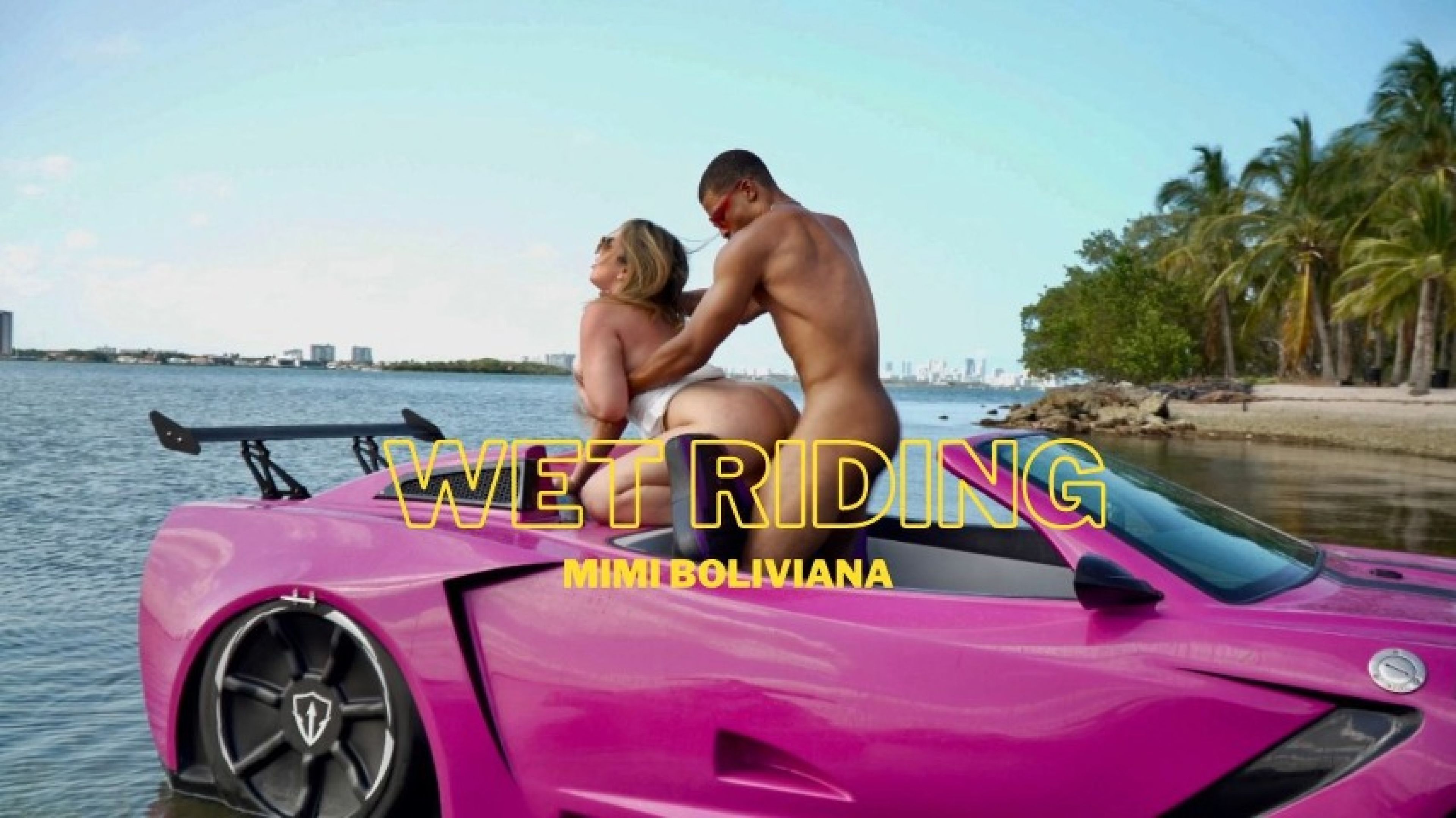 WET RIDING hot JetCar sex with Mimi Boliviana Squirt Slut