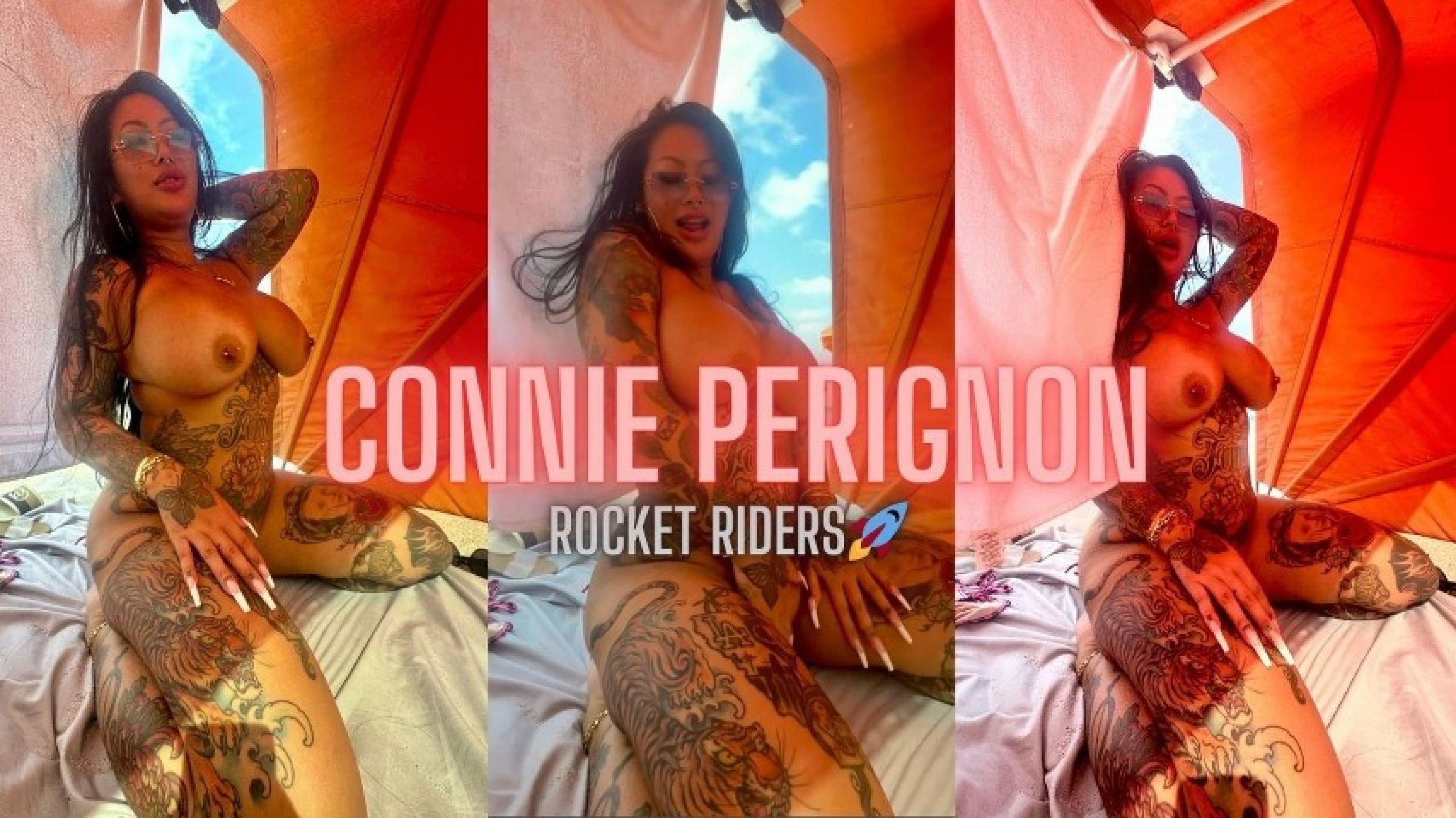 ROCKETRIDERS- CONNIE PERIGNON SNEAKY BEACH FUCK