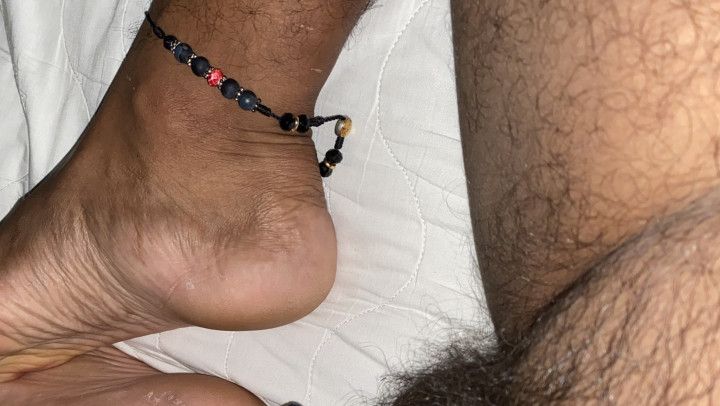 Feet and cock