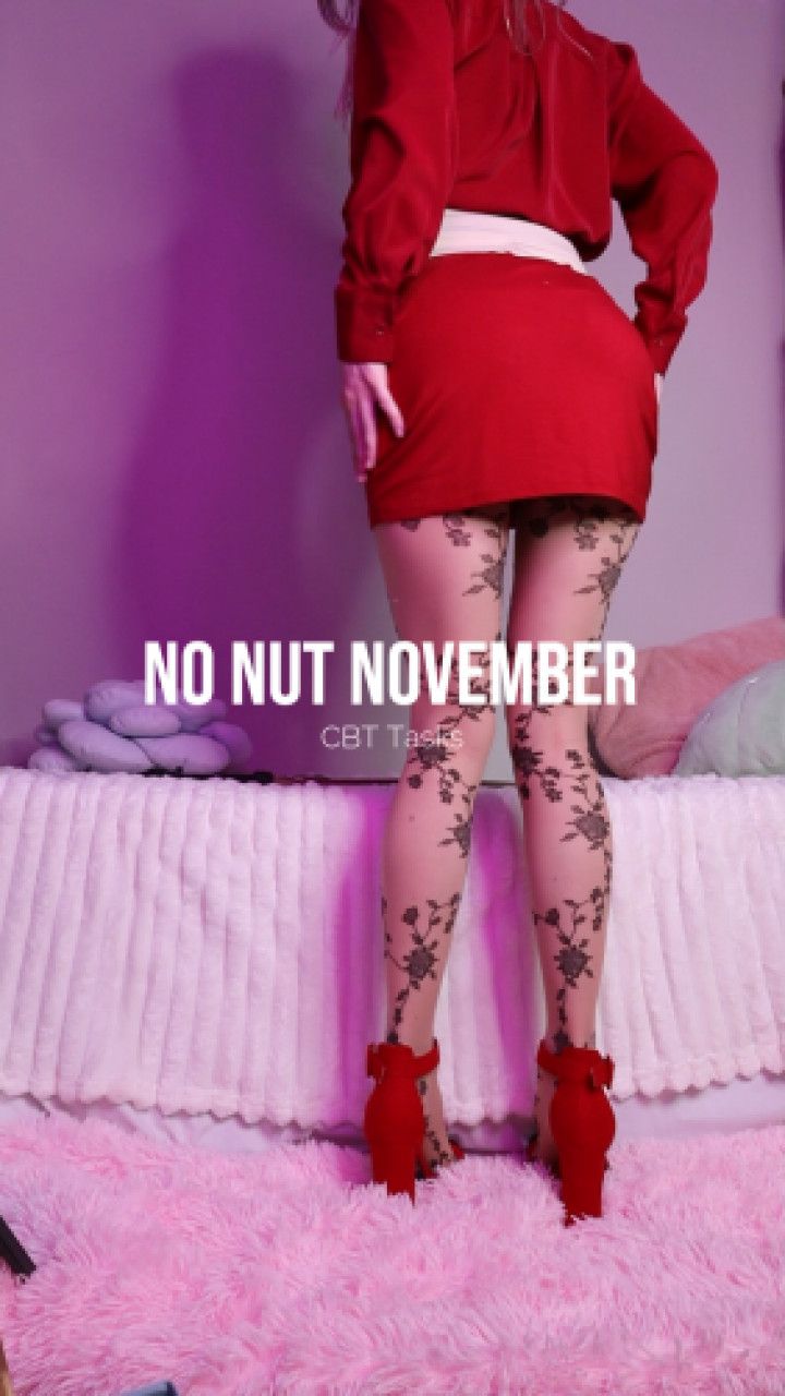 Begin No Nut November with me - CBT