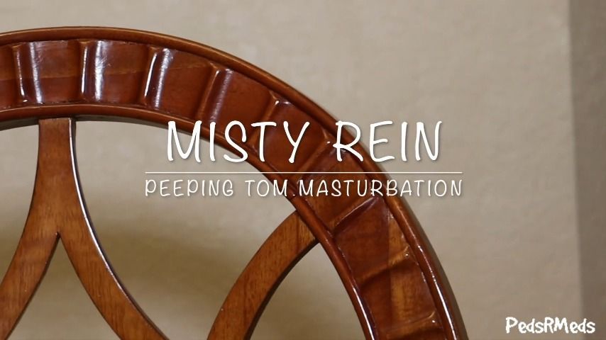 Misty Rein Peeping Tom Masturbation