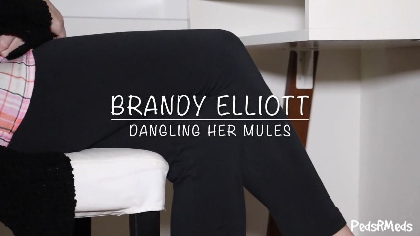 Brandy Elliott Dangling Her Mules