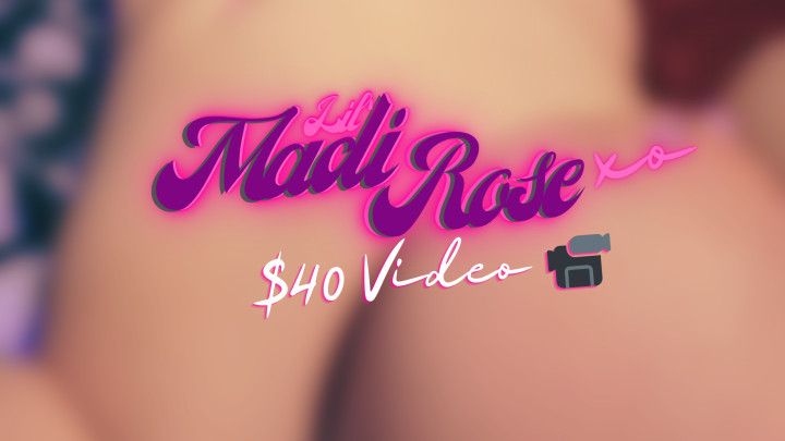 Kitty Using Vibe on Shaven Pussy