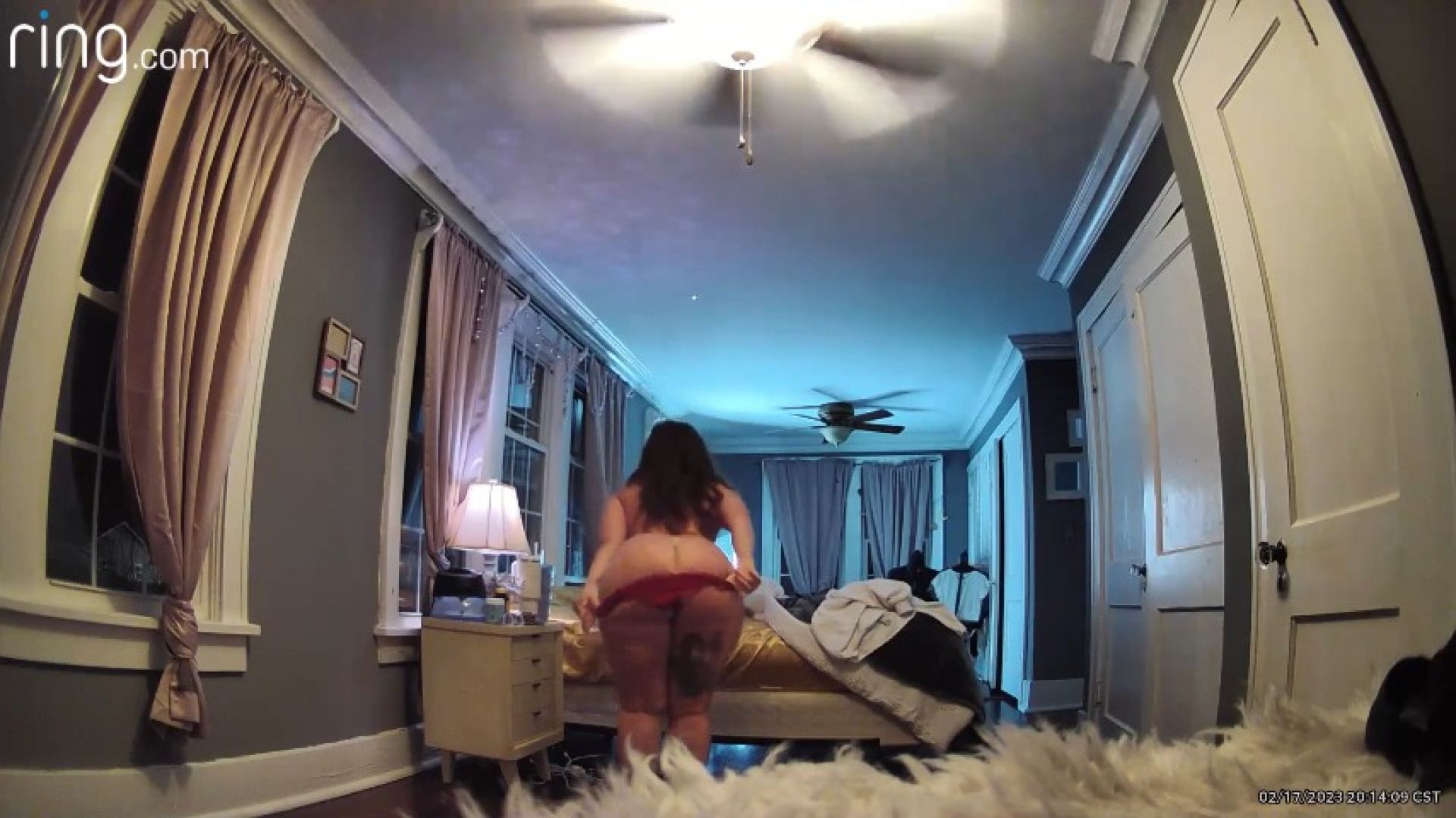 Ring Camera Catches PAWG Changing