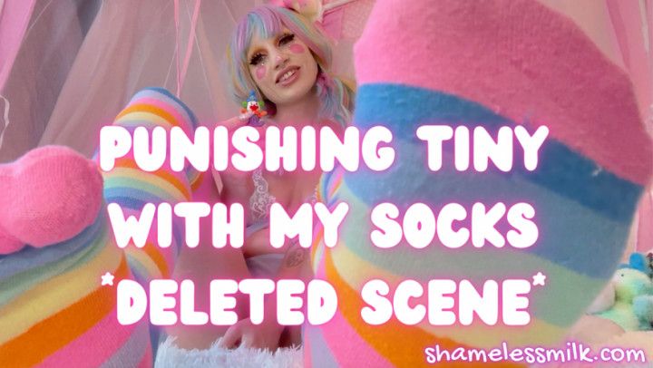 PUNISHING TINY WITH SOCKS GIANTESS DELETED SCENE